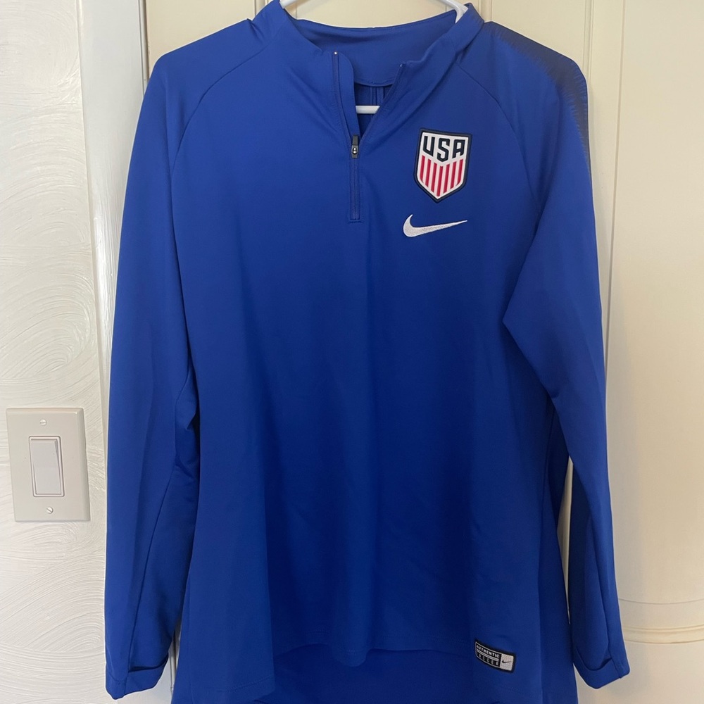 Nike USWNT Soccer 1/4 Zip Jacket